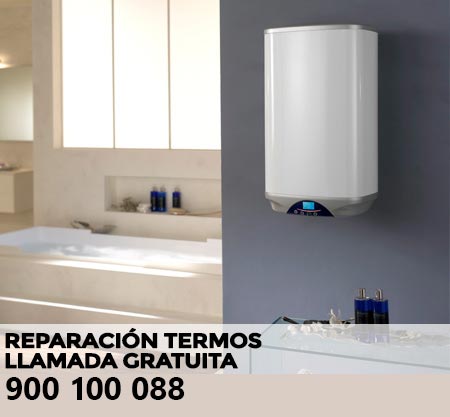Reparación averías termo Franke